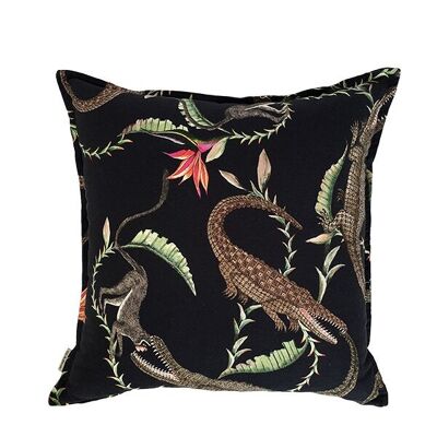 Ardmore - Housse de coussin en lin River Chase Night