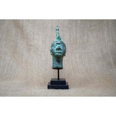 Benin Bronze Head - 37.1
