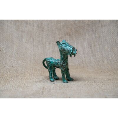 Benin-Leopardenskulptur - Bronze 56.14