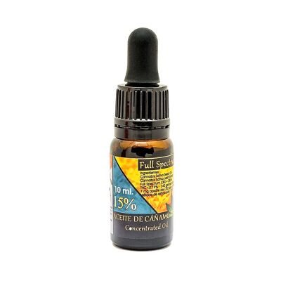 OLIO DI CANAPA 10 ML - CBD 15%