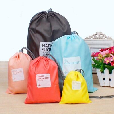 Pack of 4 Waterproof Suitcase Organizers for Shoes, Underwear etc.