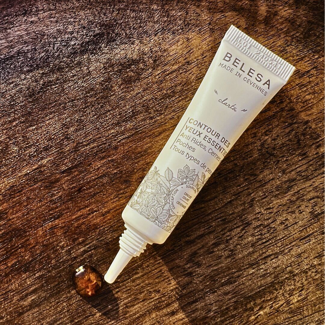 Clarita Essential Eye Contour 15 ml – Natürliches Anti-Aging-Gel | Anti-Falten-, Augenringe- und Schwellungsbehandlung mit Wirkstoffen aus den Cevennen