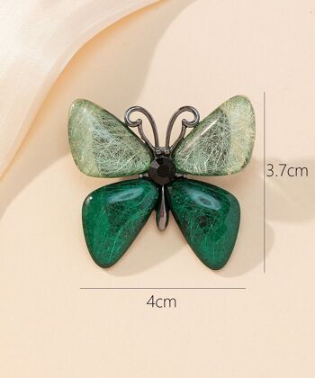 Broche Fantaisie Papillon 23PEBRO015 5