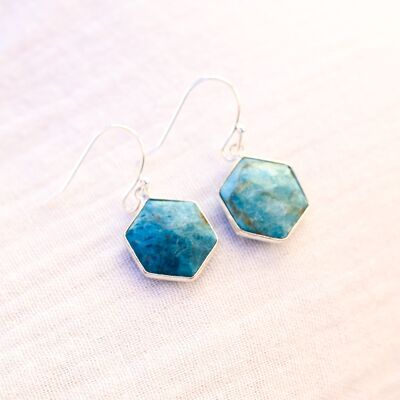 Apatite earrings