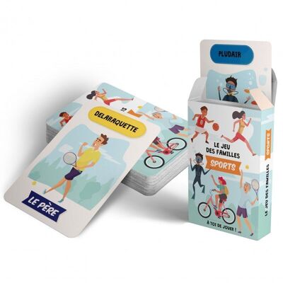 JEU DE CARTES 5 FAMILLES - SPORTS