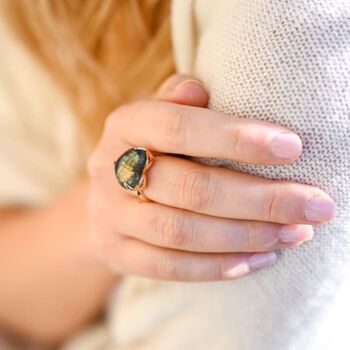 Labradorite Bague 2