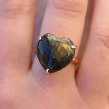 Labradorite Bague 4