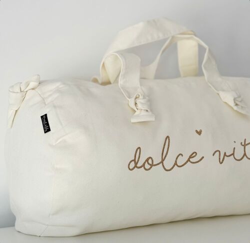 Sac Polochon -Milk- Dolce Vita