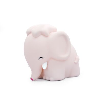 Soft silicone night light (rechargeable) the elephant - DHINK