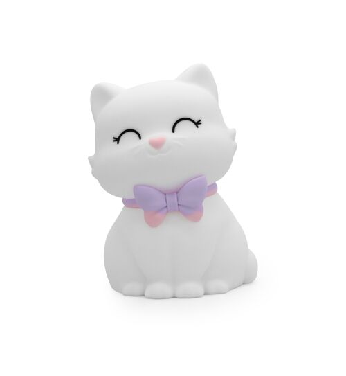 Veilleuse silicone souple (rechargeable) la chatte - DHINK