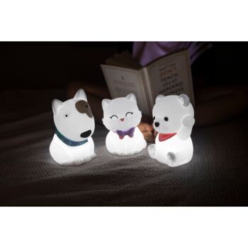 Veilleuse silicone souple (rechargeable) la chatte - DHINK 7