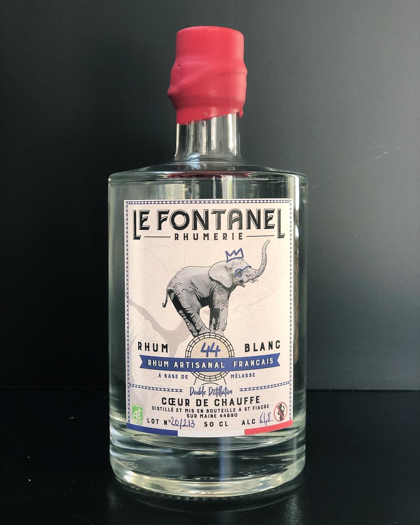 Rhum Coeur de Chauffe - Limited edition - Organic French rum spirits