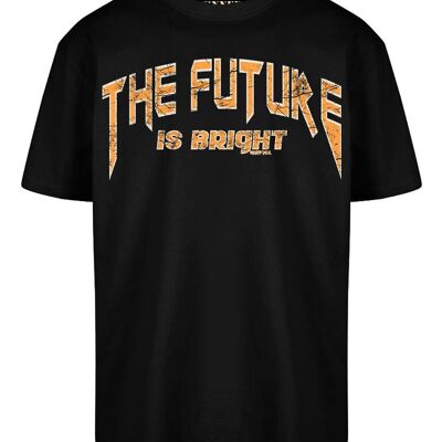 Übergroßes T-Shirt The Future Orange