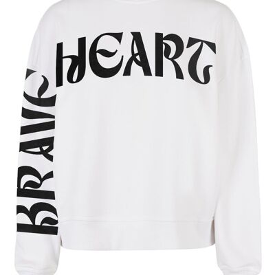 Limited Sweater Boxy Brave Black Velvet