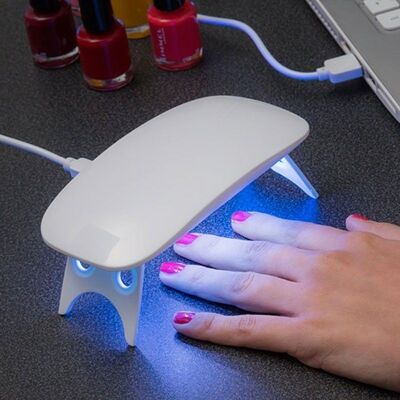 Mini lámpara de uñas UV