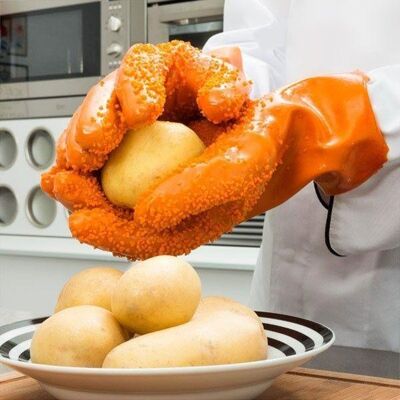Potato Peeling Gloves - For Quick Peeling