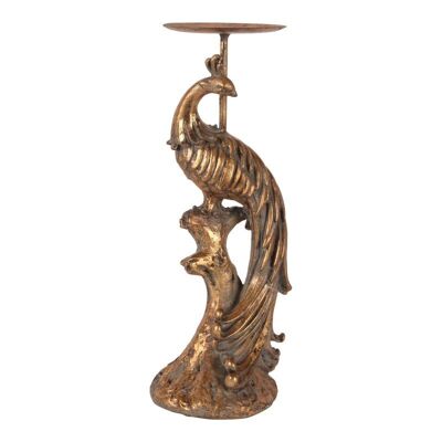 Fig. Peafowl candlestand 13 cm.