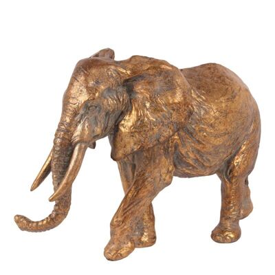 Fig. Elephant 26 cm resin