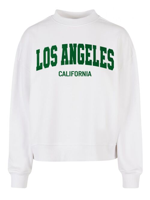 Limited Sweater Boxy Los Angeles Green Velvet