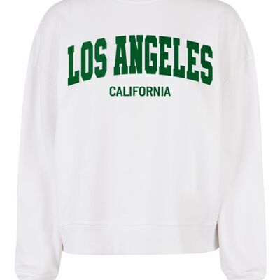 Limited Sweater Boxy Los Angeles Green Velvet