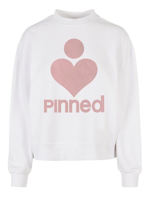 Limited Sweater Boxy PiNNED Peach Velvet