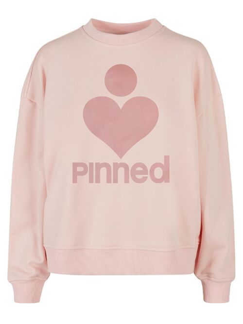 Limited Sweater Boxy PiNNED Peach Velvet