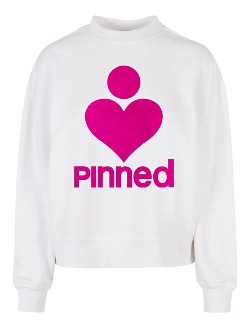 Limited Sweater Boxy PiNNED Pink Velvet