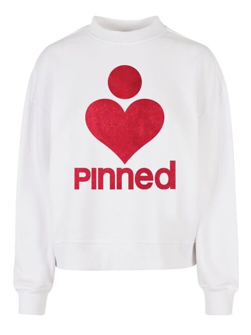 Limited Sweater Boxy PiNNED Red Velvet