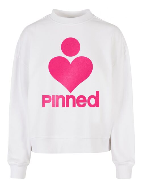 Limited Sweater Boxy PiNNED Reflection Pink