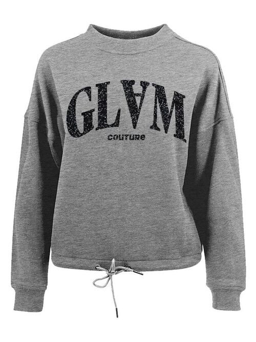Limited Sweater Glam Couture Black Glitter