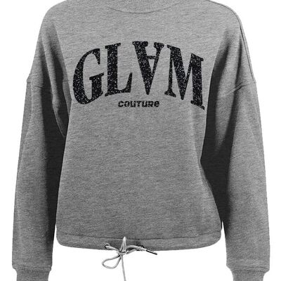 Limited Sweater Glam Couture Black Glitter