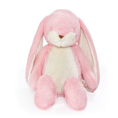 Conejitos de peluche Bunnies By The Bay Floppy Nibble Rabbit Extra Grande Rosa Coral