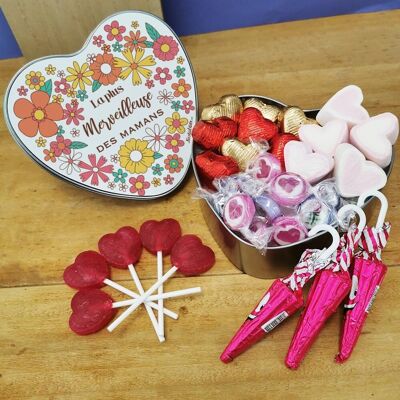 Candy Box “The Most Wonderful Mom” (Heart Box)