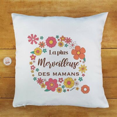 “The Most Wonderful Mom” Cushion – Mom Gift