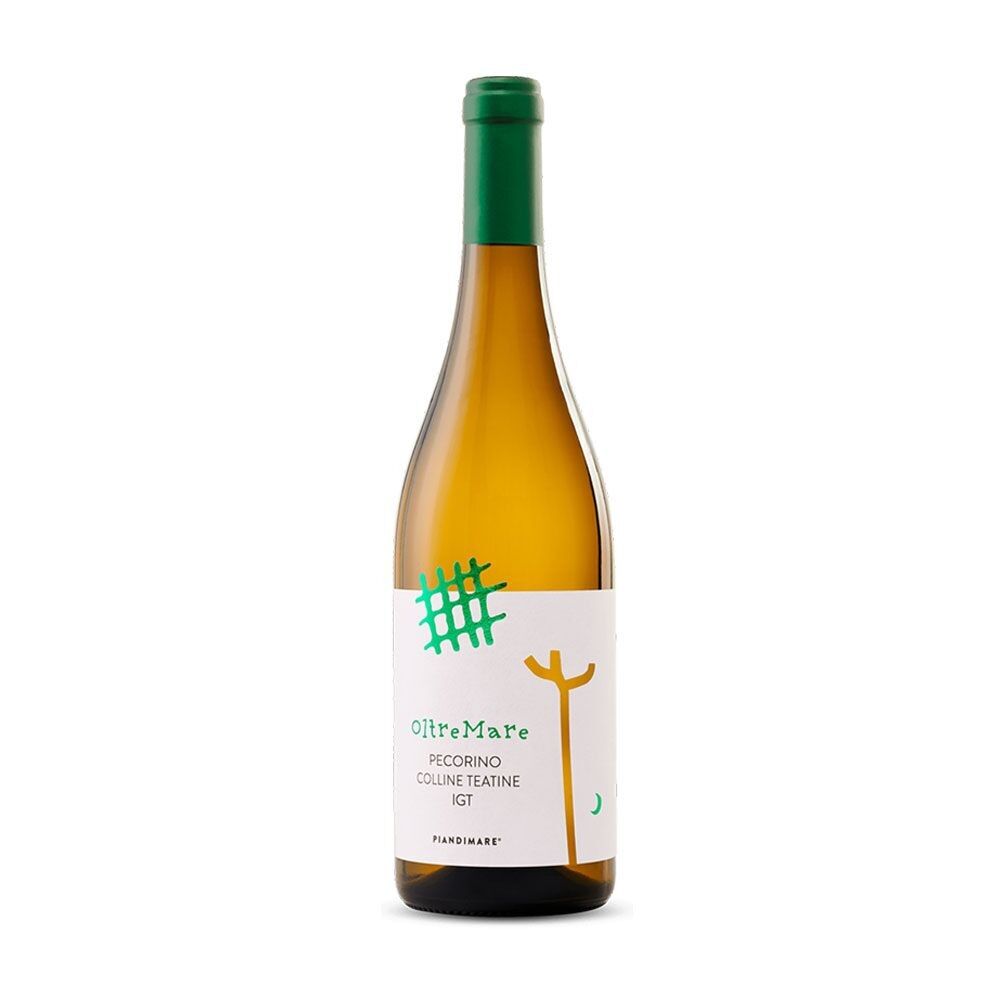 Oltremare Pecorino, Colline Teatine IGT 2023, PIANDIMARE, vino bianco fresco e fruttato