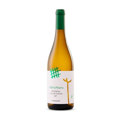 Oltremare Pecorino, Colline Teatine IGT 2022, PIANDIMARE, fresh and fruity white wine
