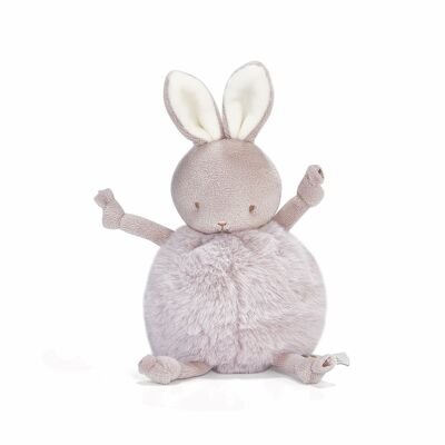 Bunnies By The Bay Roly-Poly peluche lapin Lilas Marbre