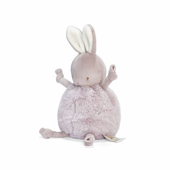 Bunnies By The Bay Roly-Poly peluche lapin Lilas Marbre 2