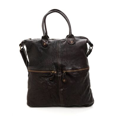 Handcrafted Leather Bag Tote Made in Italy Amira