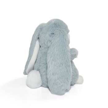 Bunnies By The Bay peluche Nibble Rabbit petit Stormy Blue 3