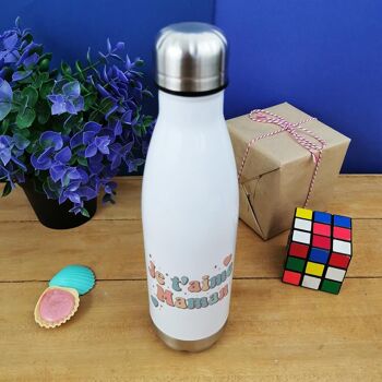 Bouteille isotherme 500 ml  "Je t'aime maman" 2