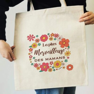 Tote bag “The most wonderful Mom”