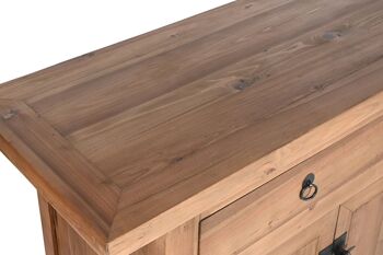 BUFFET EN SAPIN 180X42X85 NATUREL MB210784 2