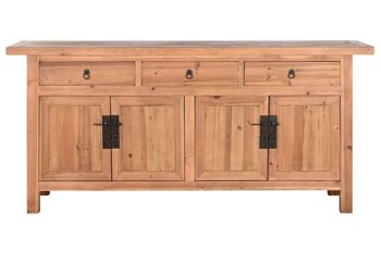 BUFFET EN SAPIN 180X42X85 NATUREL MB210784 6