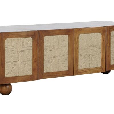 BUFFET IN ACACIA RATAN 165X45X60 INTRECCIATO MB207573