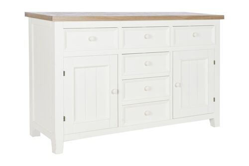 BUFFET PAULOWNIA 122X40X77 6CAJ, BEIGE MB208014