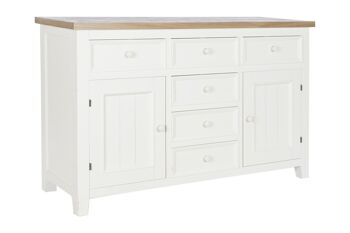 PAULOWNIA BUFFET 122X40X77 6CAJ, BEIGE MB208014 1