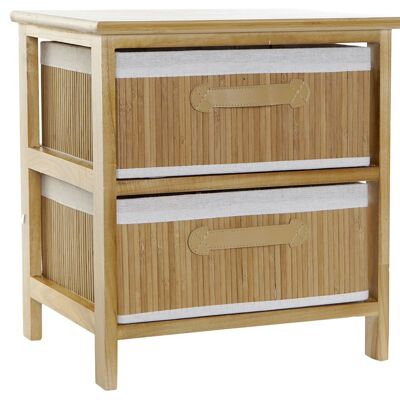 BAMBOO DRAWER PAULOWNIA 42X32X45 NATURAL MB208279