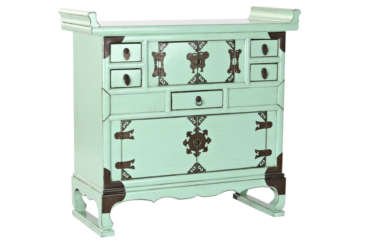 CASSETTIERA METALLO OLMO 83X33,5X79 5 CASSETTI MB181883