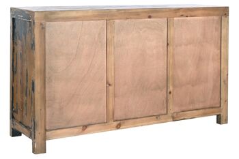 OFFRE COFFRE EN BOIS 150X45X90 BRUN VIEILLI MB210782 7